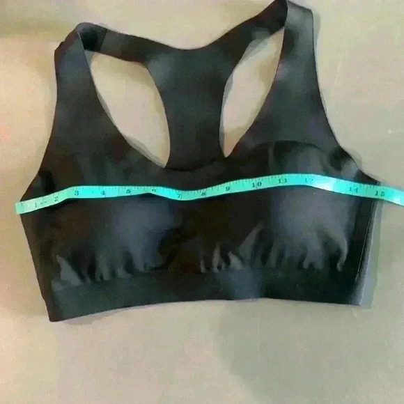 All In Motion Women's Black Padded Racerback Sleeveless Sports Bra Size M - Picture 5 of 7